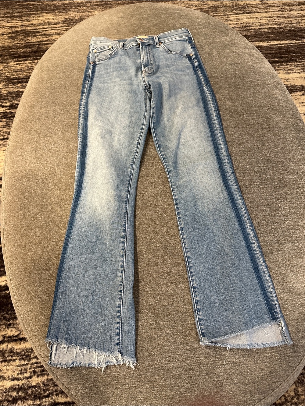 Mother Light Kitty Racer jeans